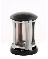Kő - fém lámpa
