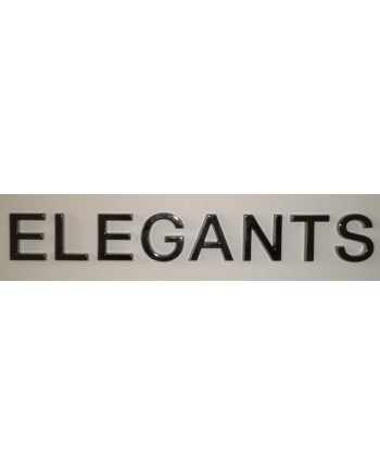 Fémbetűk Elegants